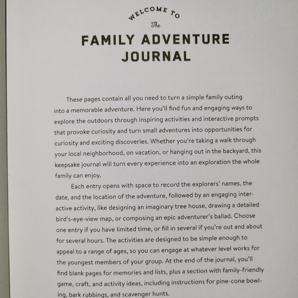 The Family Adventure Journal. Turn Everyday Outings into Memorable Explorations. - Picture 3 of 8